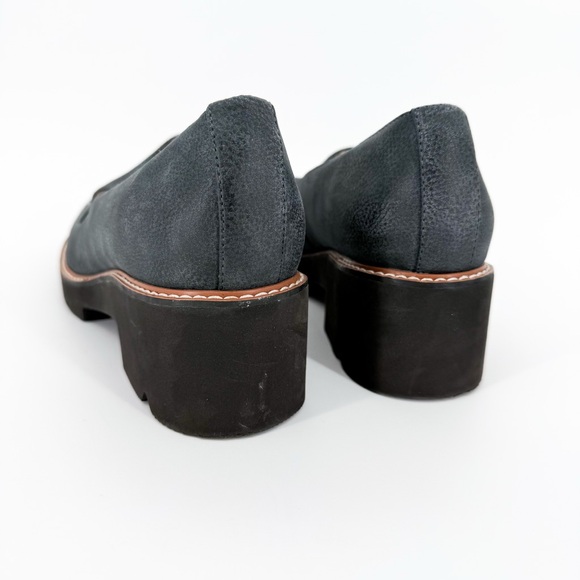 Naturalizer Cabaret Slip On Lug Sole Loafer in Blue Grey Size 9 - Picture 3 of 10